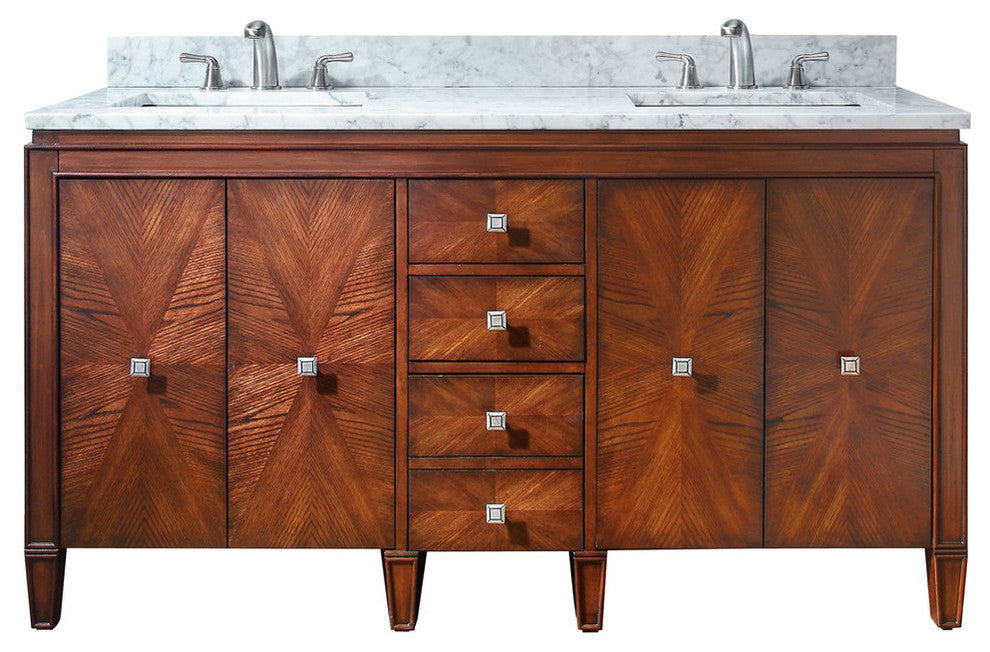 Avanity Brentwood Vanity Only, New Walnut Finish