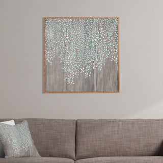 Deny Designs Iveta Abolina Coastal Raindrops Framed Wall Art