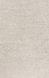 Mercer Shag Plush Area Rug, Cream, 8 X 10