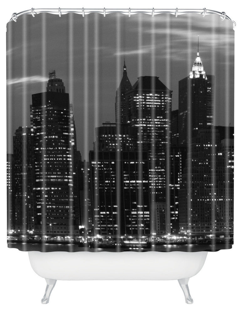 Leonidas Oxby New York Financial District Shower Curtain