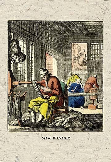 Silk Winder - Framed Paper Poster 20" x 30"