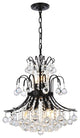 Elegant Lighting Value Toureg 10-Light Pendant Black
