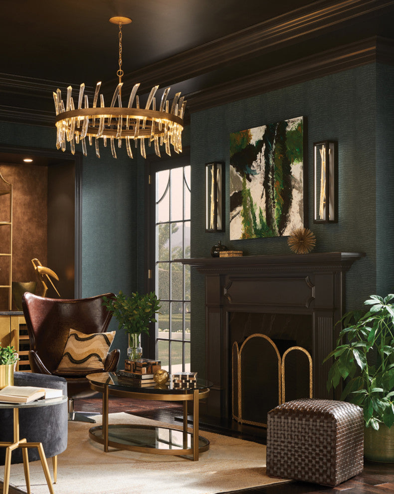 Fredrick Ramond Styx Large Led Sconce, Black*