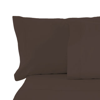 6-Piece 1800 Luxury Egyptian Cotton Feel Sheets, Chocolate, Full / Double