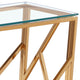 Salome Console Table Gold