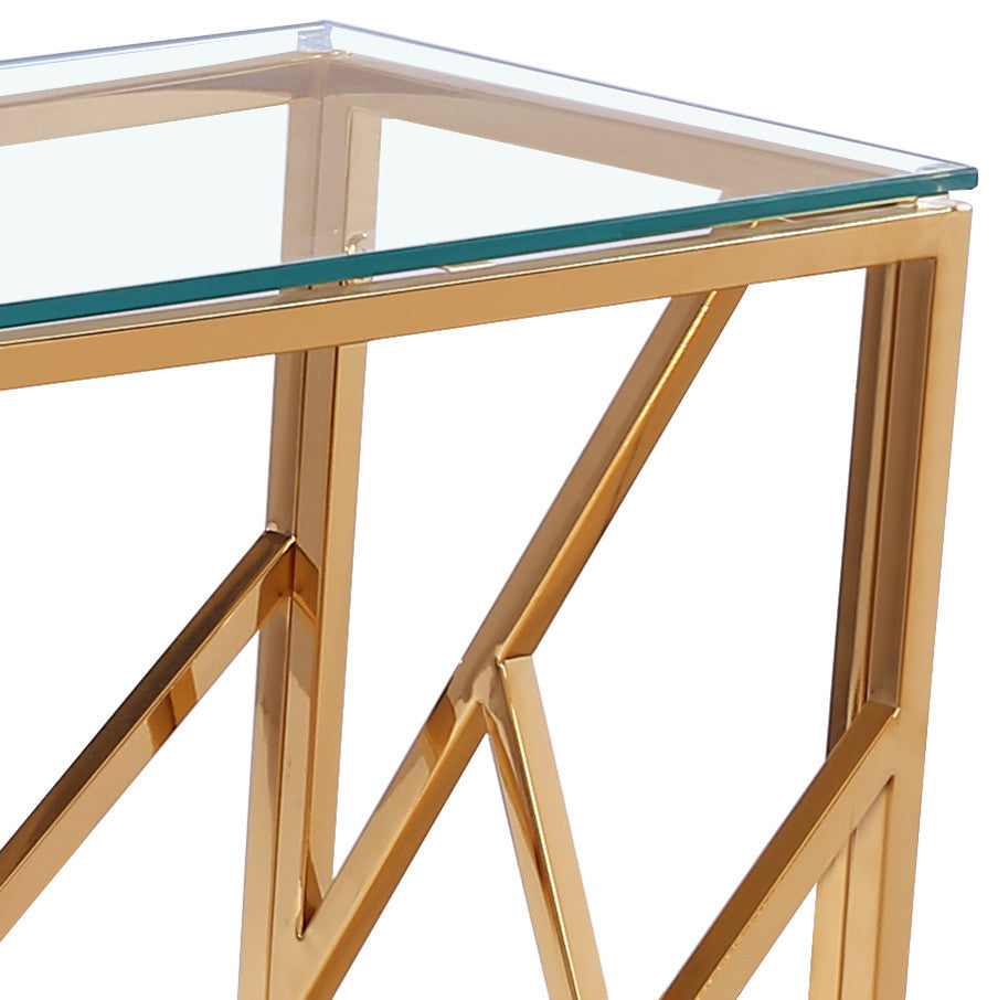Salome Console Table Gold