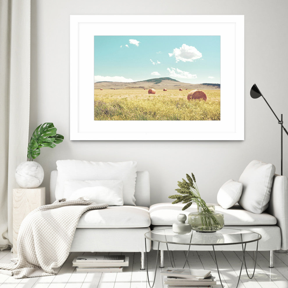 "A Day in the Field" Matted and Framed, 52"x36"