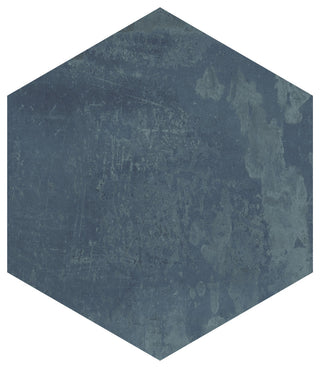 Argillos Hex Deep Blue Porcelain Floor/Wall Tile