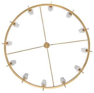 Hinkley Lighting 38259 Ana 12 Light 58"W Crystal Ring Chandelier - Heritage