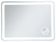 Lucy 36"x48" Hardwired LED Mirror With Magnifier and Color Changing Temperature