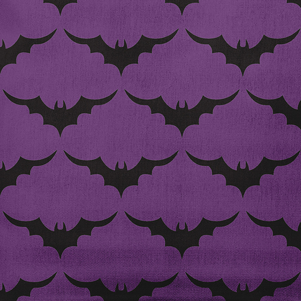 20" x 20" Bat Colony Decorative Throw Pillow, Amethyst