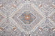 Weave & Wander Edwardo Southwestern  Rug, Gray/Orange, 9' x 12' Rug