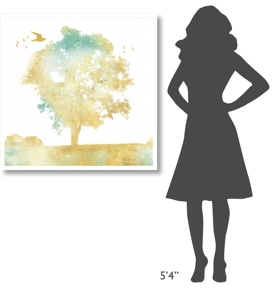 "Dream Tree I" Digital Paper Print by Sue Schlabach, 38"x38"