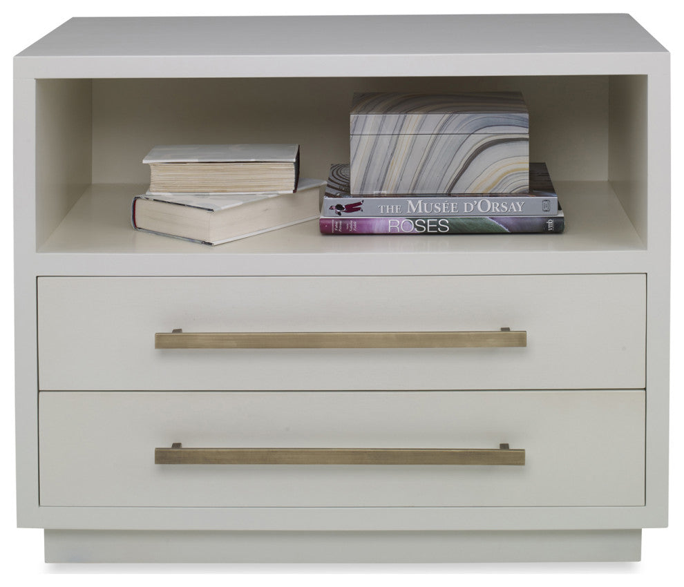 Ambella Home Collection - Piedmont Nightstand - Linen - 09243-230-007