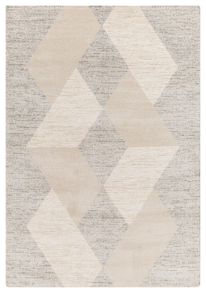 Surya Gavic GVC-2316 Machine Woven Area Rug, Ivory, 4'3" x 5'11"