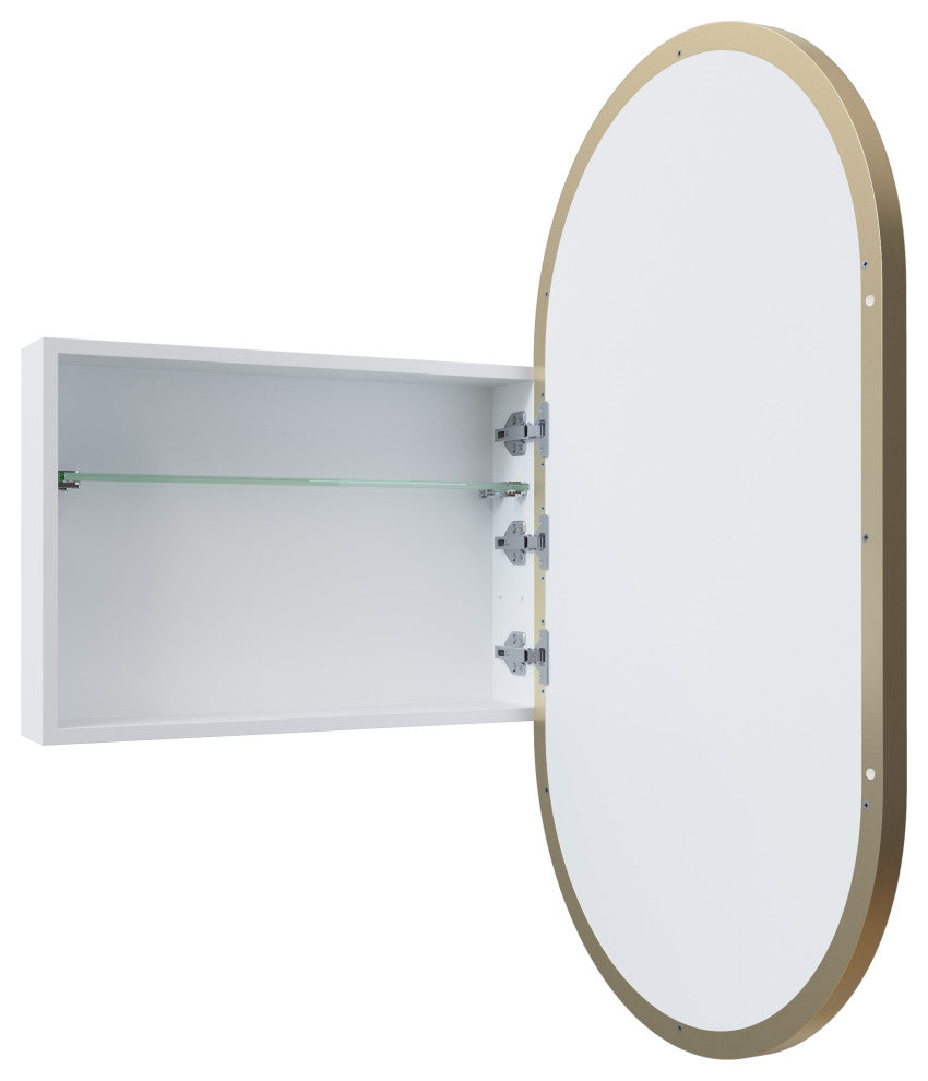 Medicine Cabinets, Satin Brass