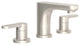 Identity Widespread Two-Handle Bathroom Faucet with Push Pop Drain (1.0 GPM), Satin Nickel