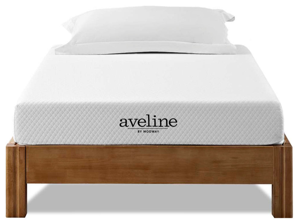 Aveline 6" Narrow Twin Mattress-White