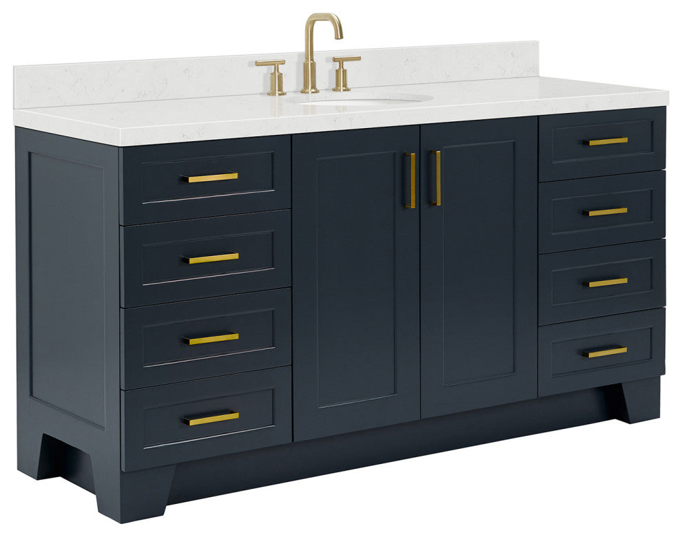 Ariel Taylor 66" Single Oval Sink Bathroom Vanity