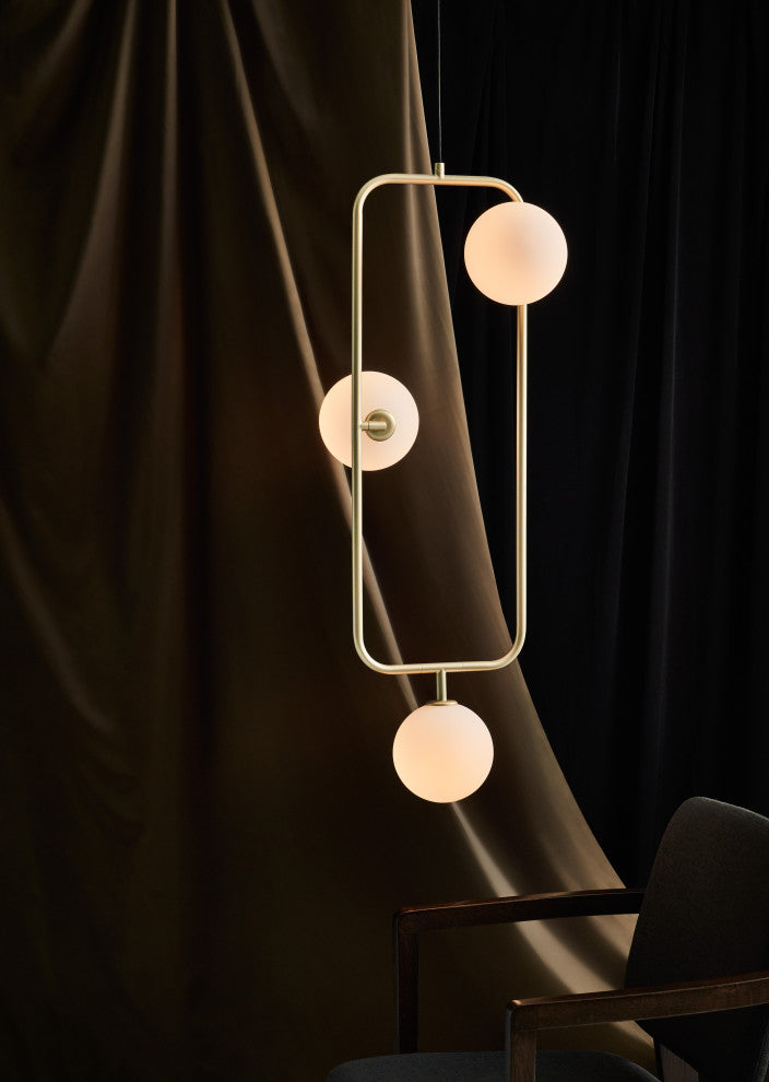 SIRCLE Pendant PV3, Champagne Gold