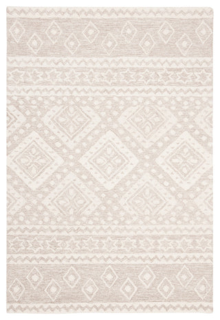 Safavieh Micro-Loop Collection MLP501 Rug, Beige/Ivory, 4' X 6'