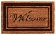 Calloway Mills Brown Border Welcome Doormat, 24"x36"