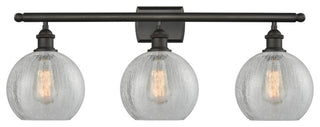 INNOVATIONS LIGHTING 516-3W-OB-G125 Athens 3 Light Bath Vanity Light