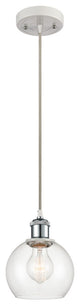 Innovations 516-1P-WPC-G122-6 1-Light Mini Pendant, White, Polished Chrome