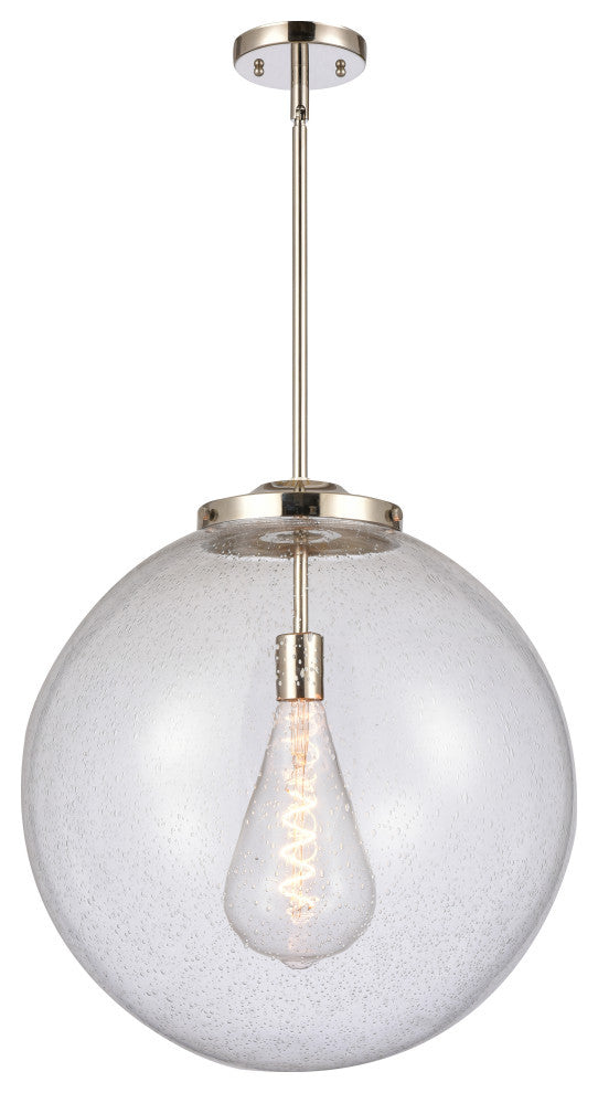 Beacon Pendant, Polished Nickel, Seedy, Seedy