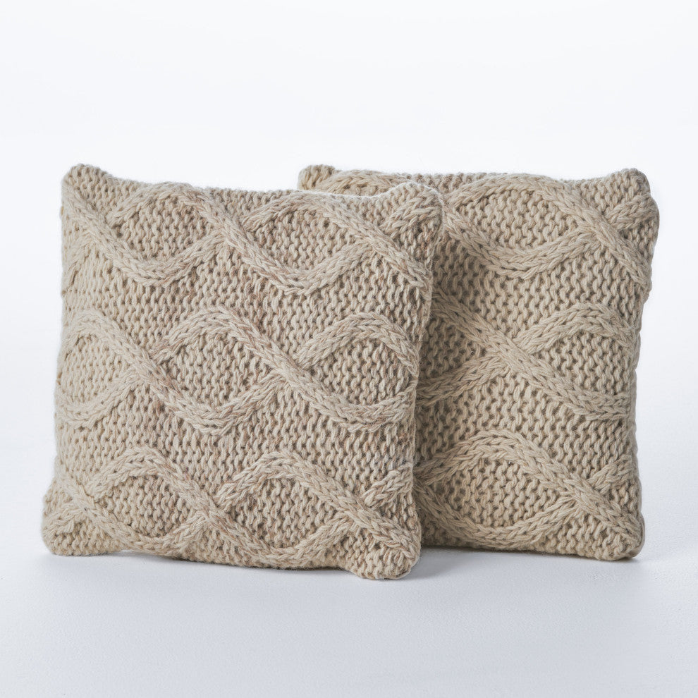 GDF Studio Rooney Handcrafted Boho Fabric Pillow, Set of 2