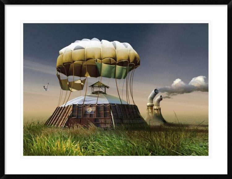 "Untitled" Framed Digital Print by Radoslav Penchev, 38"x29"