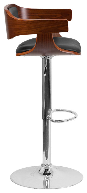 Walnut Wood Barstool