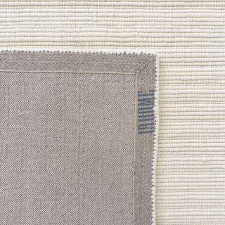 Ivory Transitional Solid Handwoven New Zealand Wool Indoor Rug, 5' x 7'9"