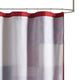 Woolrich Sunset 100% Cotton Shower Curtain, Red