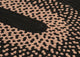 Colonial Mills Madison MD44 Jet Black Traditional Area Rug, Oval 4'x6'