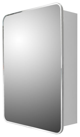 Round Corner Series Right Hinged Medicine Cabinet, 16"x22"