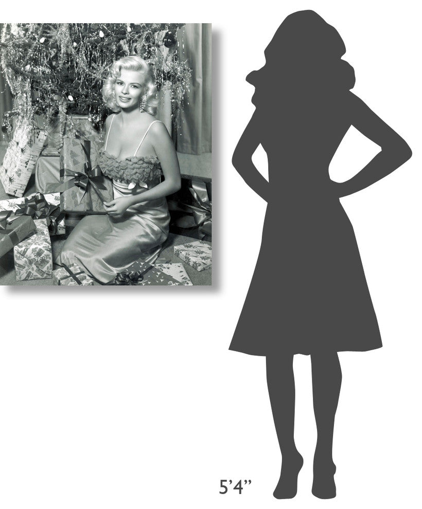 "Jayne Mansfield - Christmas" Canvas by Hollywood Photo Archive, 29x36"