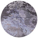 Ahgly Company Indoor Round Mid-Century Modern Area Rugs, 3' Round