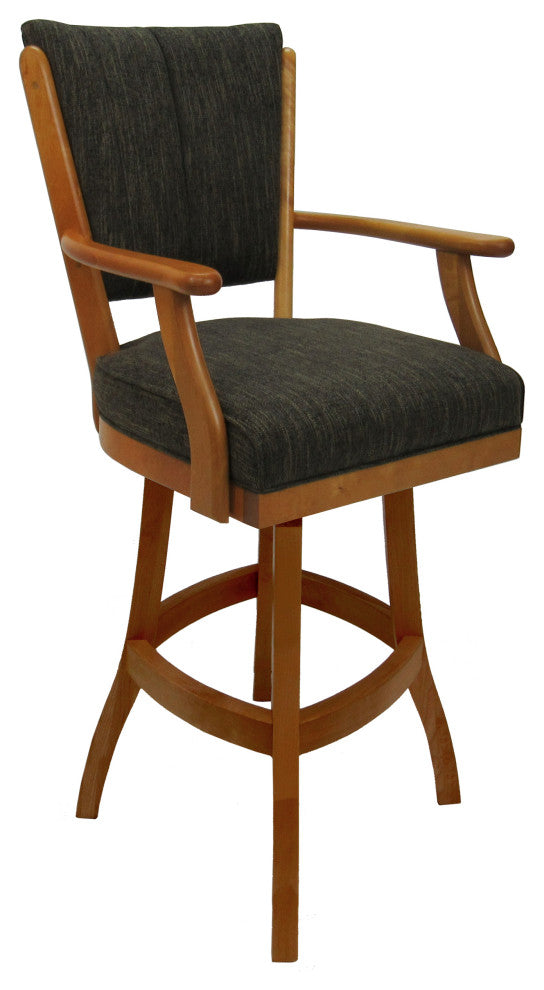 Classic Counter Bar Stools 26" 30" Extra Tall 34", Sanora Brown - Honey, 34"