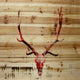"Hot Temper" Painting Print on Natural Pine Wood, 40"x40"