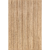 Nuloom Rigo Hand Woven Farmhouse Jute Area Rug, Natural 8'x11'