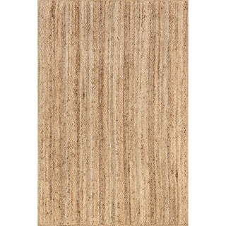 Nuloom Rigo Hand Woven Farmhouse Jute Area Rug, Natural 8'x11'
