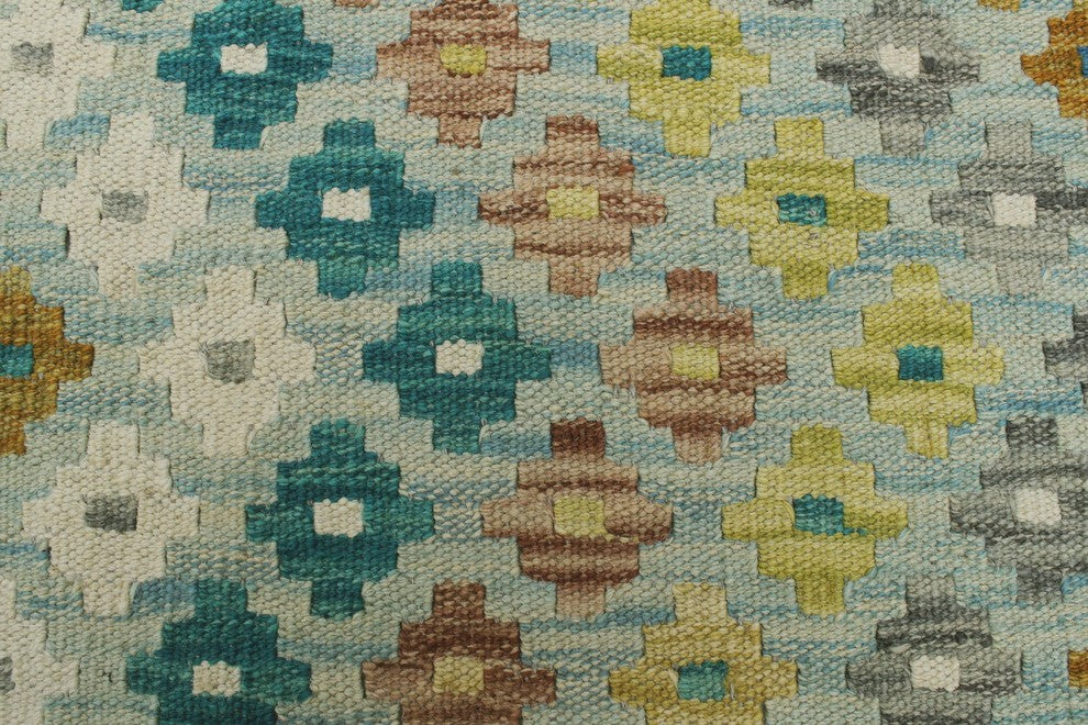 Sangat Kilim Felipe Light Blue Rug