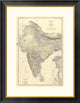 "Composite: India, 1861"  by Alexander Keith Johnston, 25x32"
