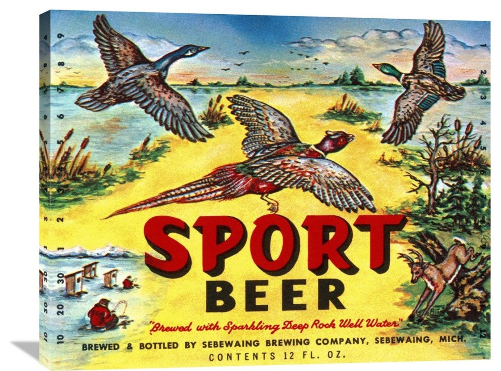 Sport Beer, 36"X29"