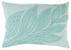 Surya Tansy TSY-001 20"x20" Pillow Kit, Cream/Sea Foam/Mint