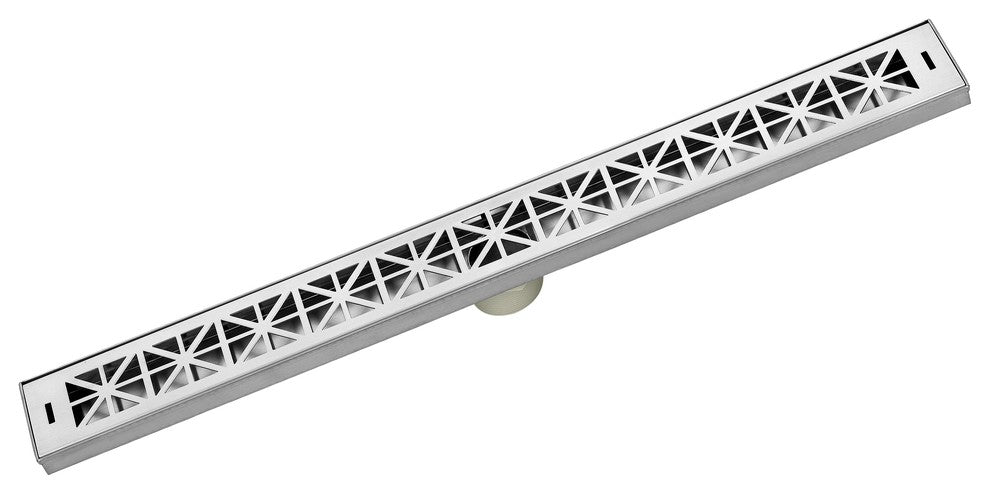 LUXE Roman Grate Linear Drain, 30"
