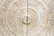 Albert Sideboard, 4-Hand Carved Doors, White Distressed Finish