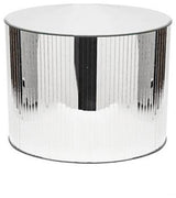 Mirrored Glass Table Stand, 12"