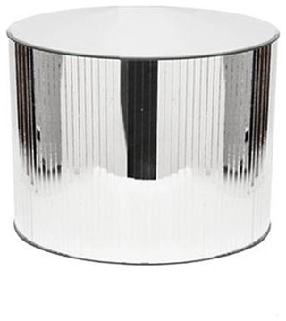 Mirrored Glass Table Stand, 12"